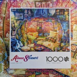 Aimee Stewart 1000 Piece 'Blanket Fort 1979' Puzzle - Buffalo